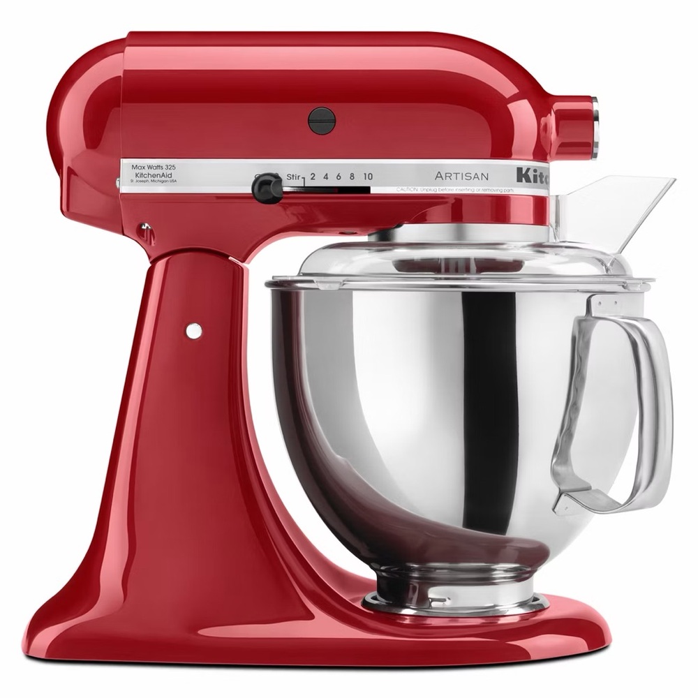 KitchenAid Artisan Series 5qt Tilt-Head Stand Mixer - Empire Red LIKE NEW